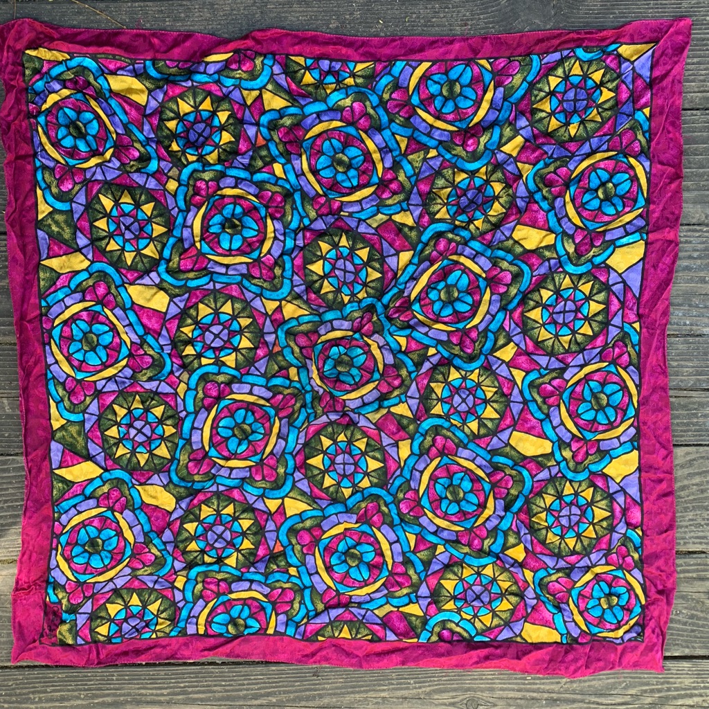 Vintage Printed Scarf